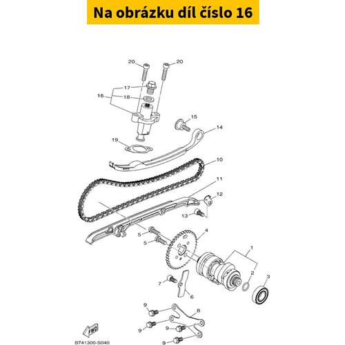 Tensioner Assy, Cam Chain 31G122100100