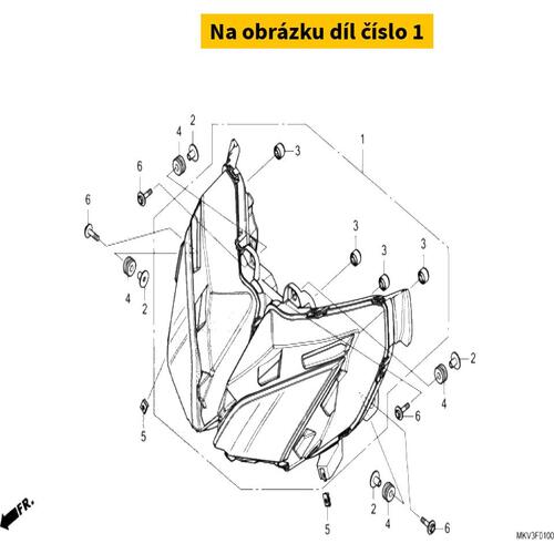 HEADLIGHT ASSY. 33100MKVD03