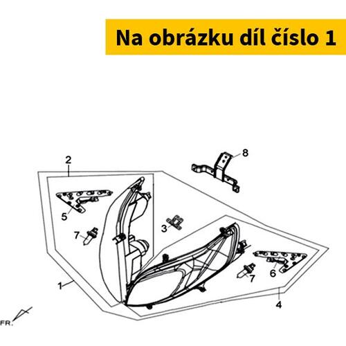 HEAD LIGHT ASSY 3310A-LK1-000