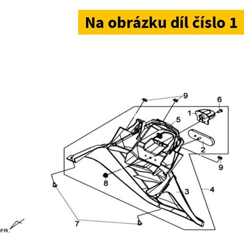 Licence Light Assy 33740-E4D-010