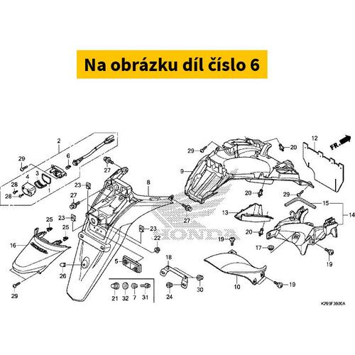 BULB, LICENSE LIGHT (12V 34903K29902