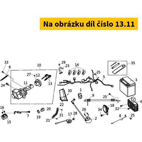 Key Comp 35111-FWD-000-B11