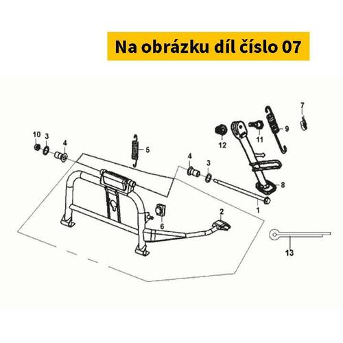 Side Stand Sw. 35270-Z7C-000-CN1