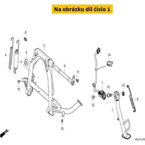 SWITCH ASSY., SIDE STAND 35700MKTD01