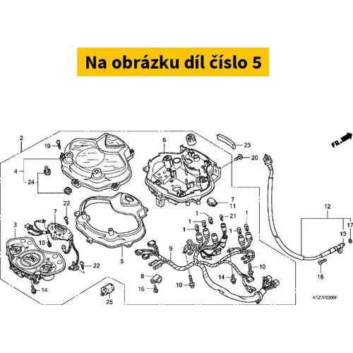 PLATE ASSY., REFLECTING 37125KTZD01