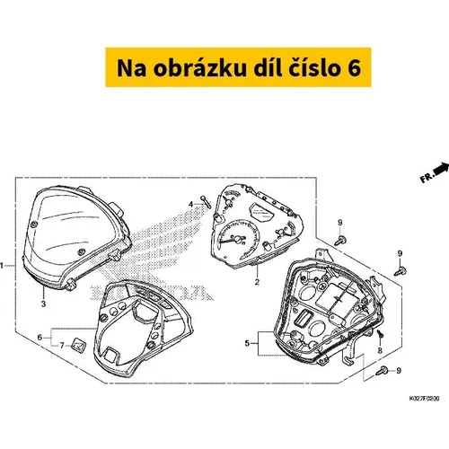 PLATE ASSY., REFLECTING 37230K01901