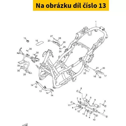 Bracket, Radiator 37PF142M0000