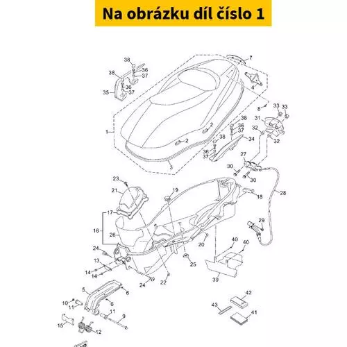 Double Seat Assy 37PF47300300