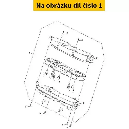 Speedometer Assy (Mp/h) 37PH35001100