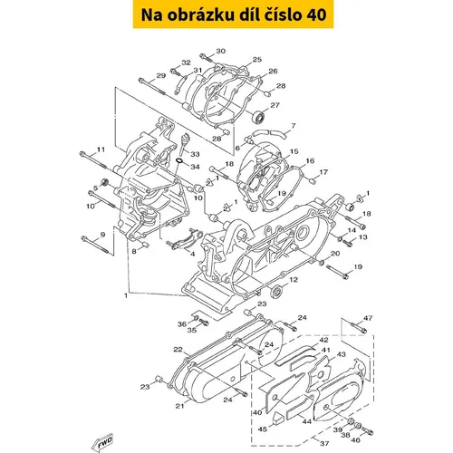 Yamaha Damper, Engine Mou 3B3E53160000