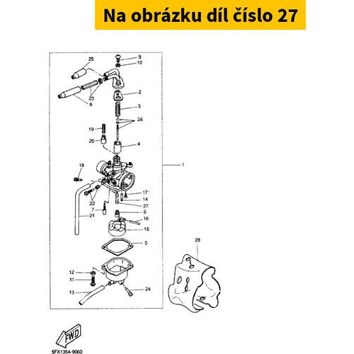 Nozzle, Main 3VR143410000