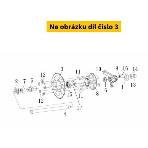 Final Driven Sprocket ( 46t ) 41201-TL1-000