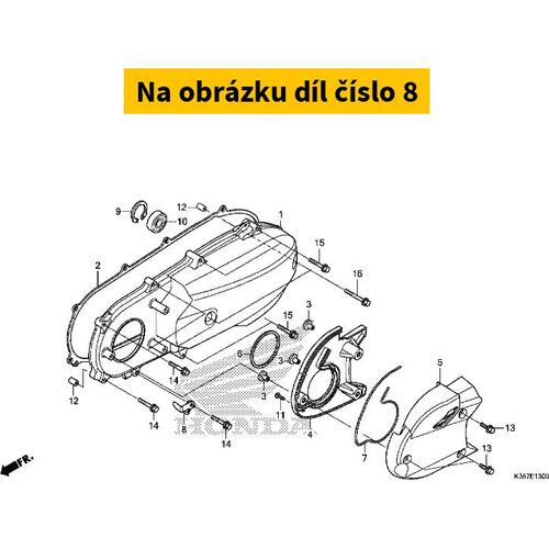 CLAMPER, RR. BRAKE CABLE 43455K12900