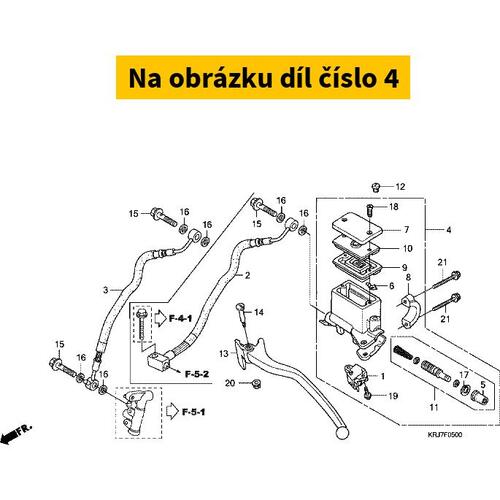 CYLINDER SUB ASSY., RR. B 43510KPB641