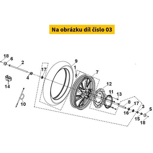 Collar Fr Wheel Side 44311-AAA-900