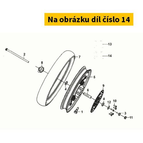 R.Fr Wheel Axle Rubber 44315-N7B-E10