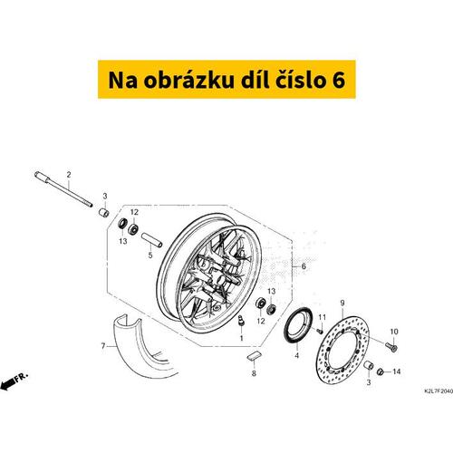 WHEEL SUB ASSY., FR. *NH1 44650K2LD00ZA