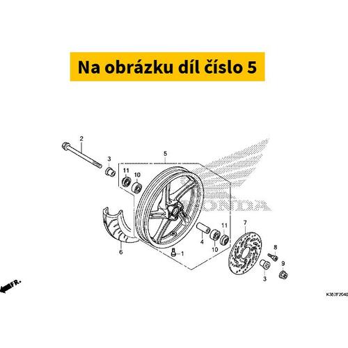 WHEEL SUB ASSY., FR. *NH3 44650K35V00ZA