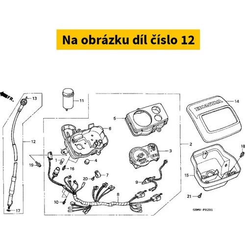 Honda NAHON TACHOMETRU 44830GBMS10