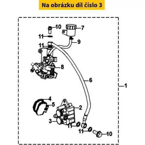 Fr. Caliper Bracket 45101-XMC-000