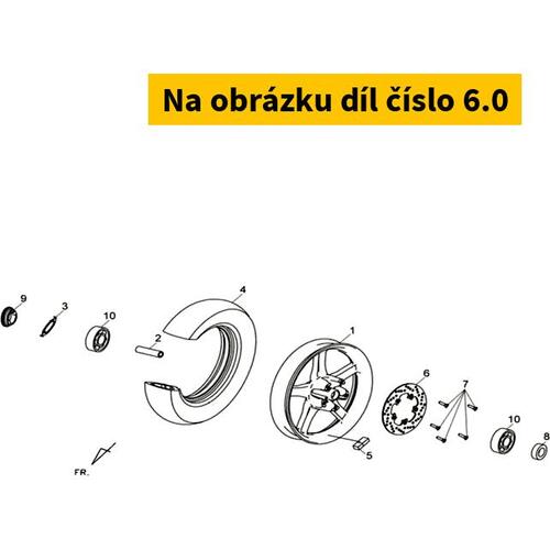 Brake disc front SYM HD 2 125-200 2011-2016 45121-LDA-000-KB