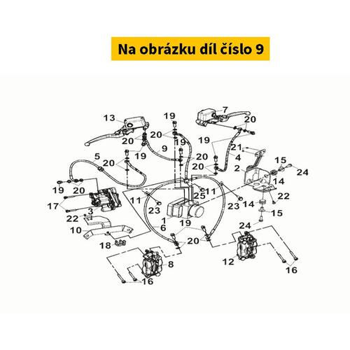 Fr Brake Hose A 45126-L5B-000