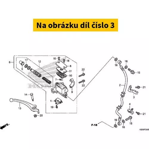 CLAMPER A, BRAKE HOSE 45156K29900