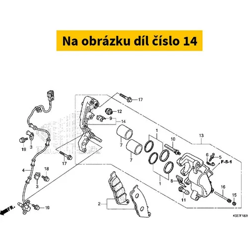 BRACKET SUB ASSY., L. FR. 45190K01D11