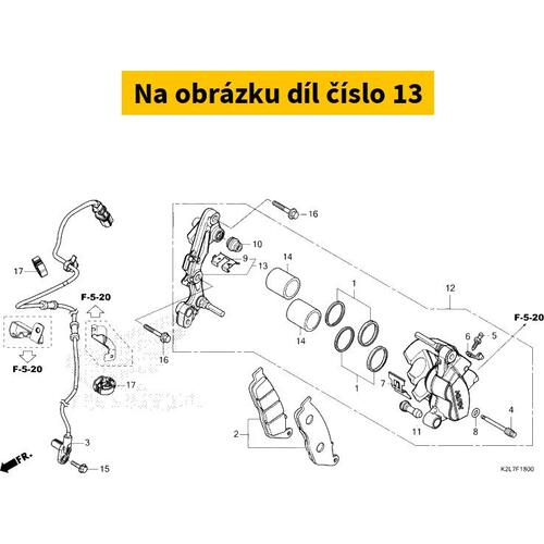 BRACKET SUB ASSY., L. FR. 45190K2LD01