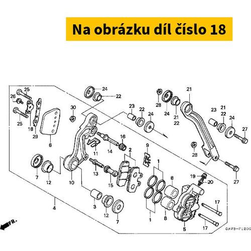 PLATE, HANGER PIN 45217KS3900