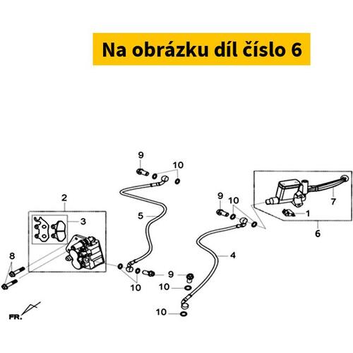 Fr. Master Cylinder Assy 45500-LH1-900