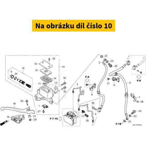 CYLINDER SUB ASSY., FR. M 45510K1WD01