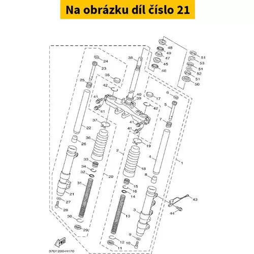 Tube, Outer (Right 46PF31360000