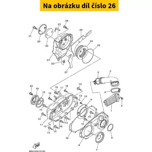 Damper, Engine Mount 2 4B5153260000