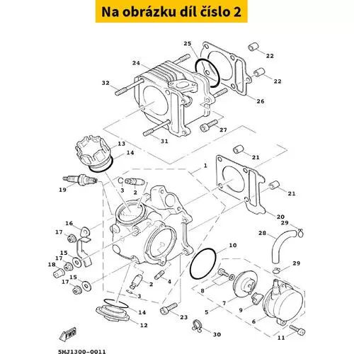 Guide, Intake Valve 4CW111331000