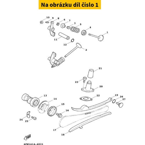 Valve, Intake 4CWE21110000