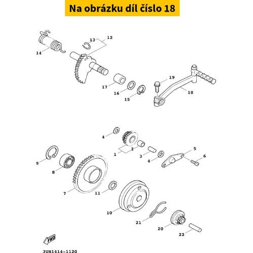 Kick Crank Assy 4CWE56200000