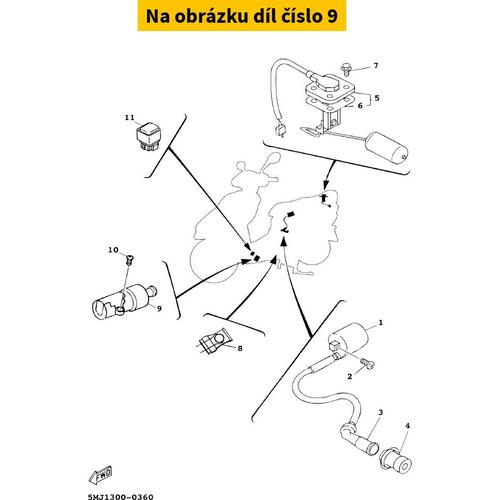 Switch, Side Stand 4DH825660000