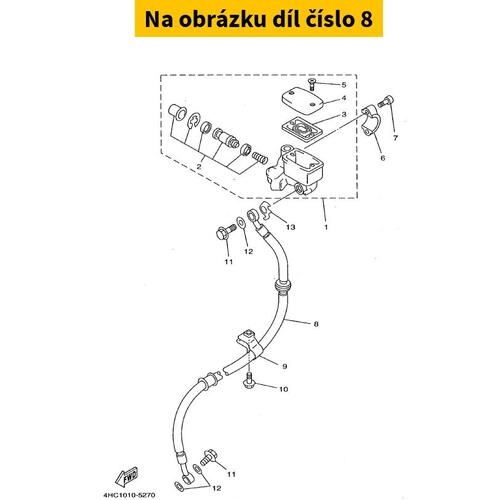 Hose, Brake 1 4HC258720000