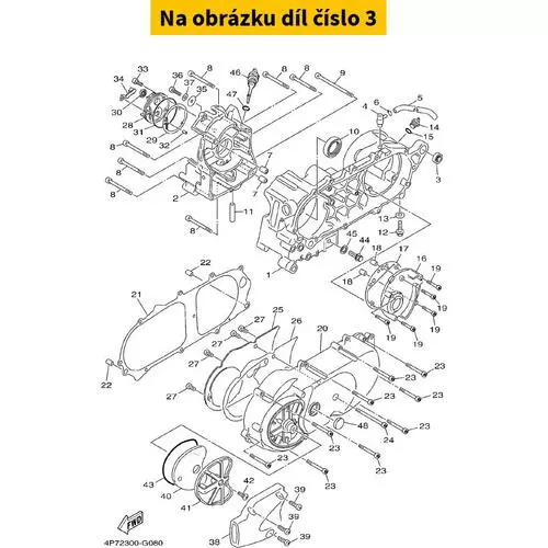 Bush, Rear Shock Absorber 4KLF22160000