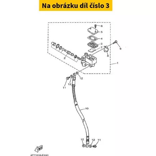 Diaphragm, Reservoir 4KLF58540000