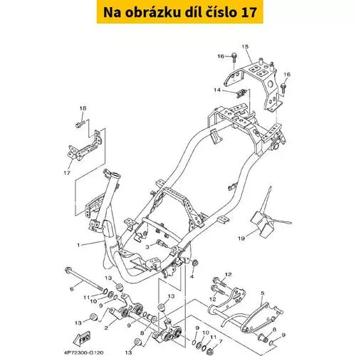 Bracket, C.D.I. Unit 4P7F12741000