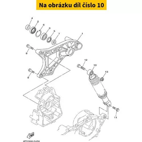 Shock Absorber Assy, Rear 4P7F22100100