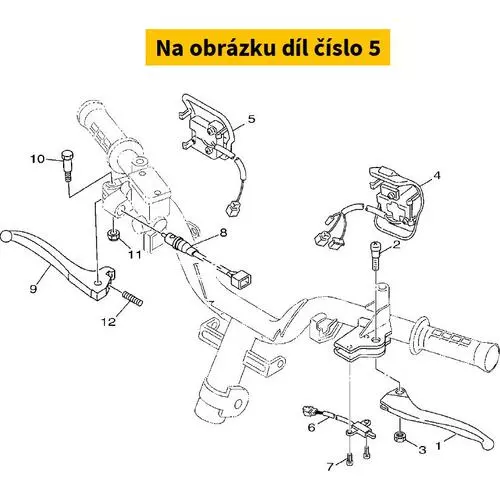 Switch, Handle 1 4P7H39760100