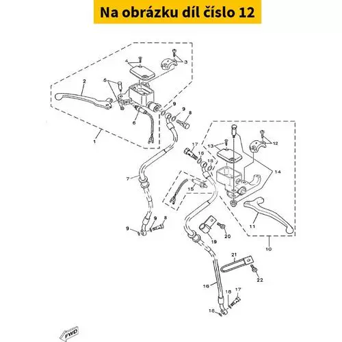 Bracket, Master Cy 4SBF58671000