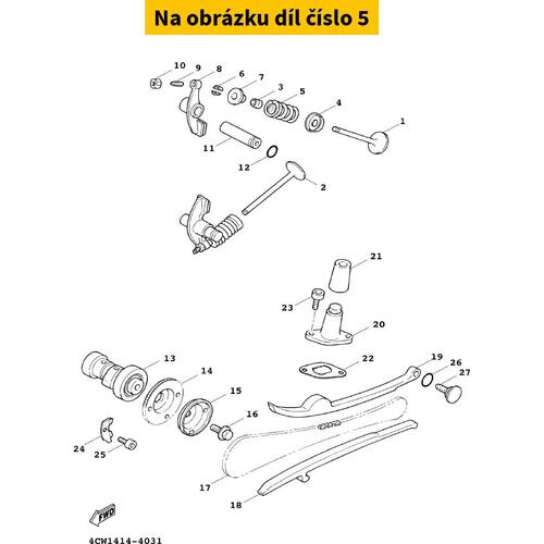 Spring, Valve Inner 4TE121130000