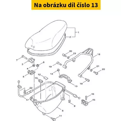 Bracket, Seat 4VPF47381000