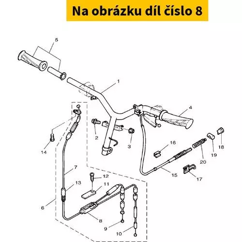 Cable Assy, Thrott 4VPF62600200