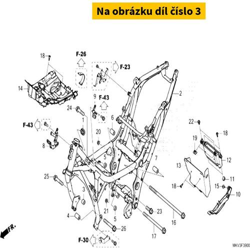 COLLAR A, R. ENGINE HANGE 50191MGSD10