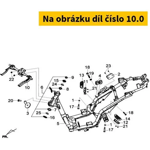 Radiator Mounting Brkt Comp 50310-LCD-000